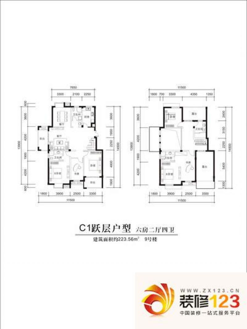 杭州江南名苑东都江南名苑d2户型户型图.