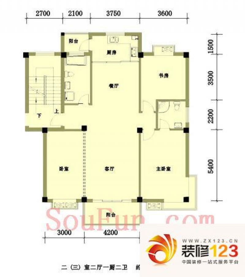 锦绣山水苑 户型图