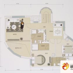 陶然廷户型图三居户型图 3室2 ...