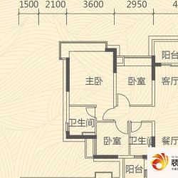 恒大银湖城户型图3-1栋01户型 3.