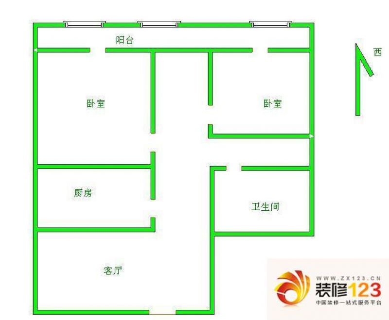 黄寺大街24号院户型图户型图 2室 ...