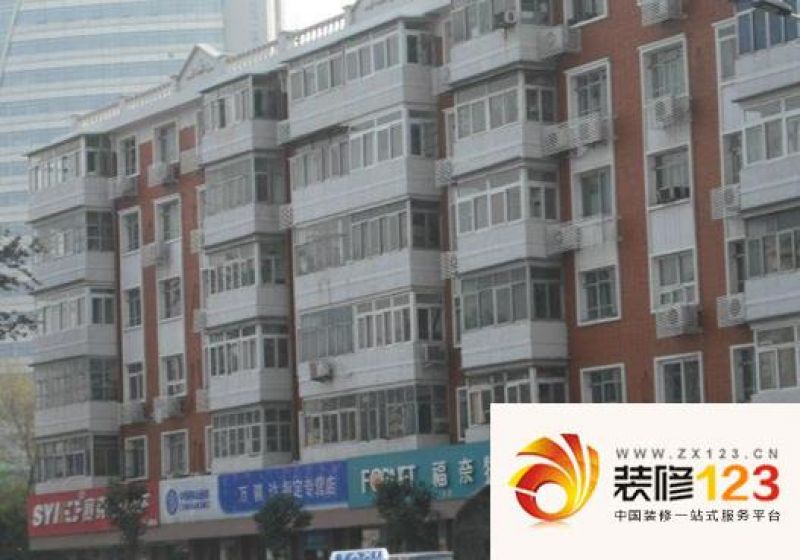 宁波道老小区外景图