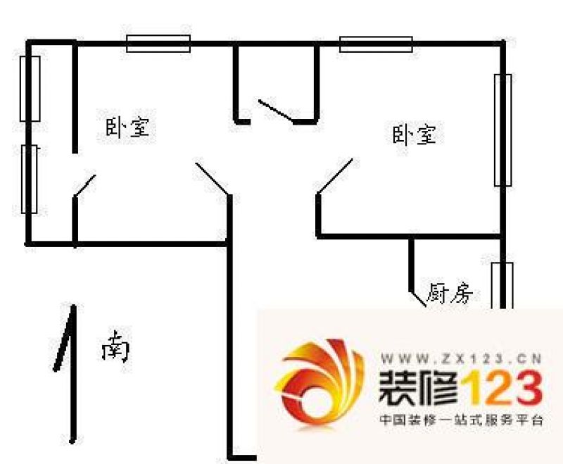 黄寺大街24号院户型图户型图 2室 ...