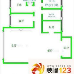 泰基花语廊户型图