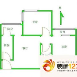 丰融园户型图