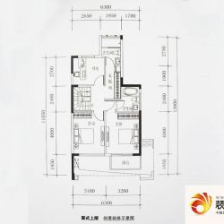 合正香蜜原著户型图