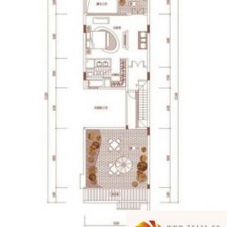 华侨城纯水岸208区户型图