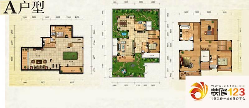 重庆鲁能领秀城鲁能领秀城d户型户型图 .图片大全
