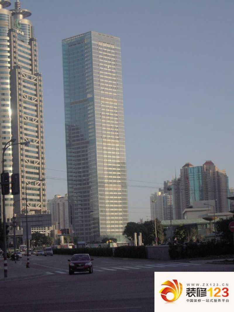 上海21世纪中心大厦外景图外景实 .