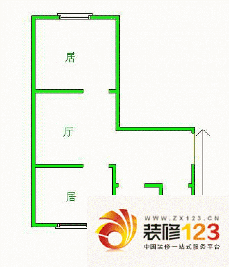 天津金辉家园金辉家园户型图 户型图 1室1厅1 .图片