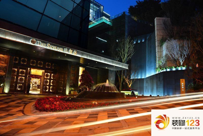 融创玖玺台外景图会所大门(2012.1.