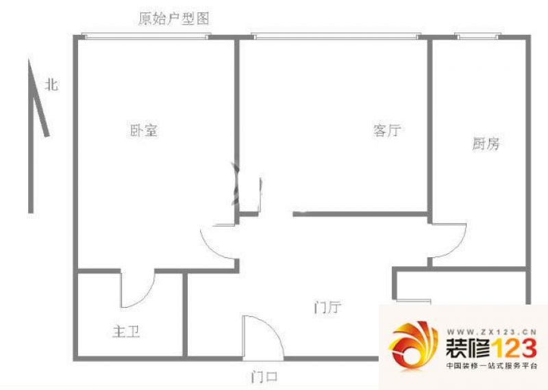 聚龙花园户型图2室2厅 户型图 2 .