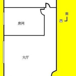 净慧路小区户型图2室1厅户型图 2 ...