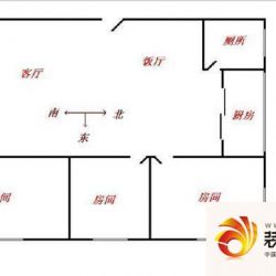 六榕路小区户型图3室2厅户型图 3 ...