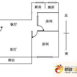 淘金北小区户型图