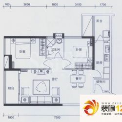 保利中环广场户型图