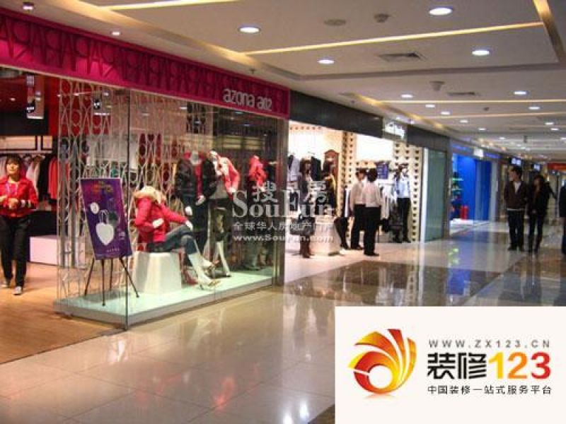 西单大悦城实景图服装店 .