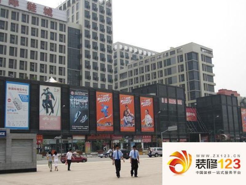 上海国际鞋城外景图