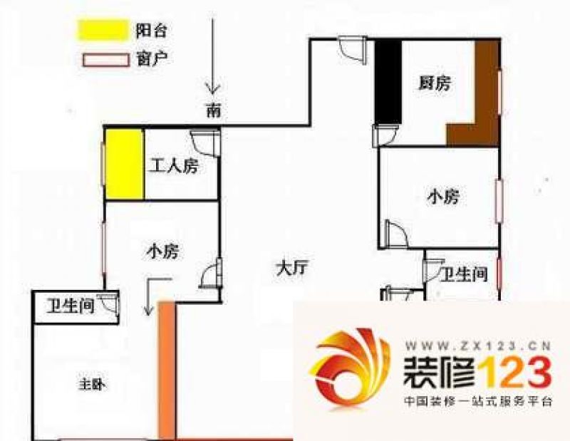 深圳 阳光四季 户型图2