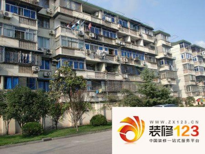 江桥二村外景图
