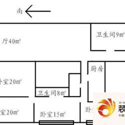 白桥苑养生住宅户型图