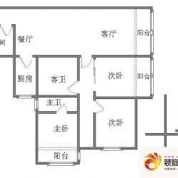 花市枣苑户型图