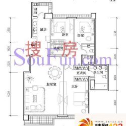 本家润园户型图