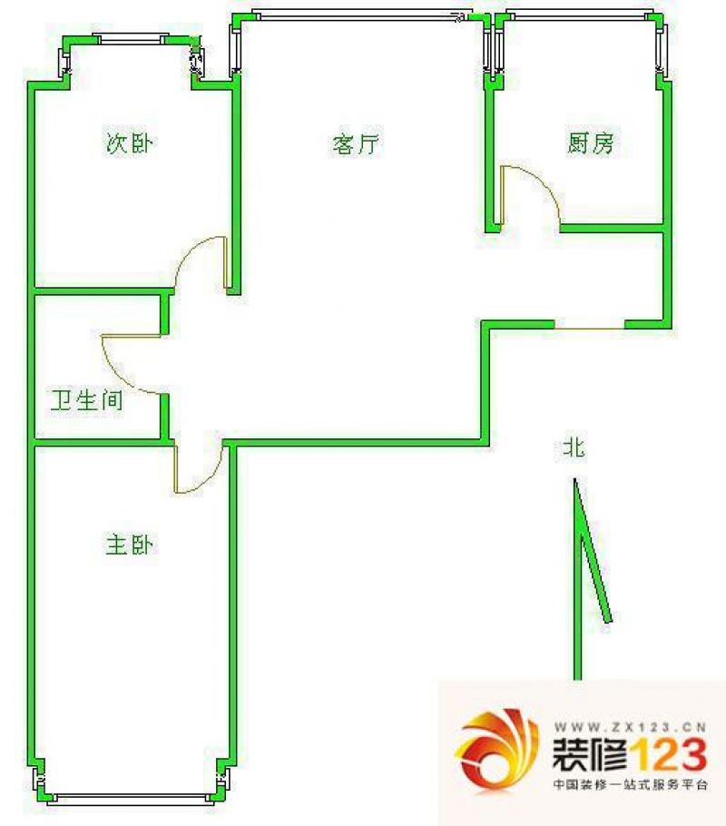 新怡家园 0室 户型图