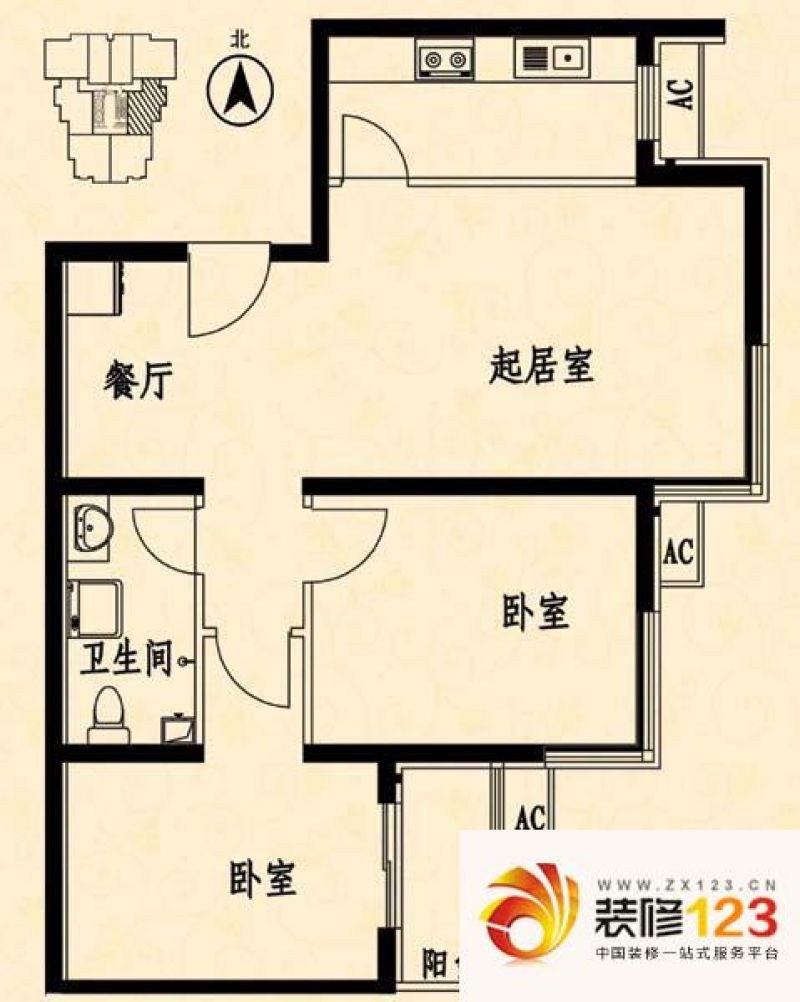 北京凤凰国际凤凰国际c1户型户型图图片大全-我的小区