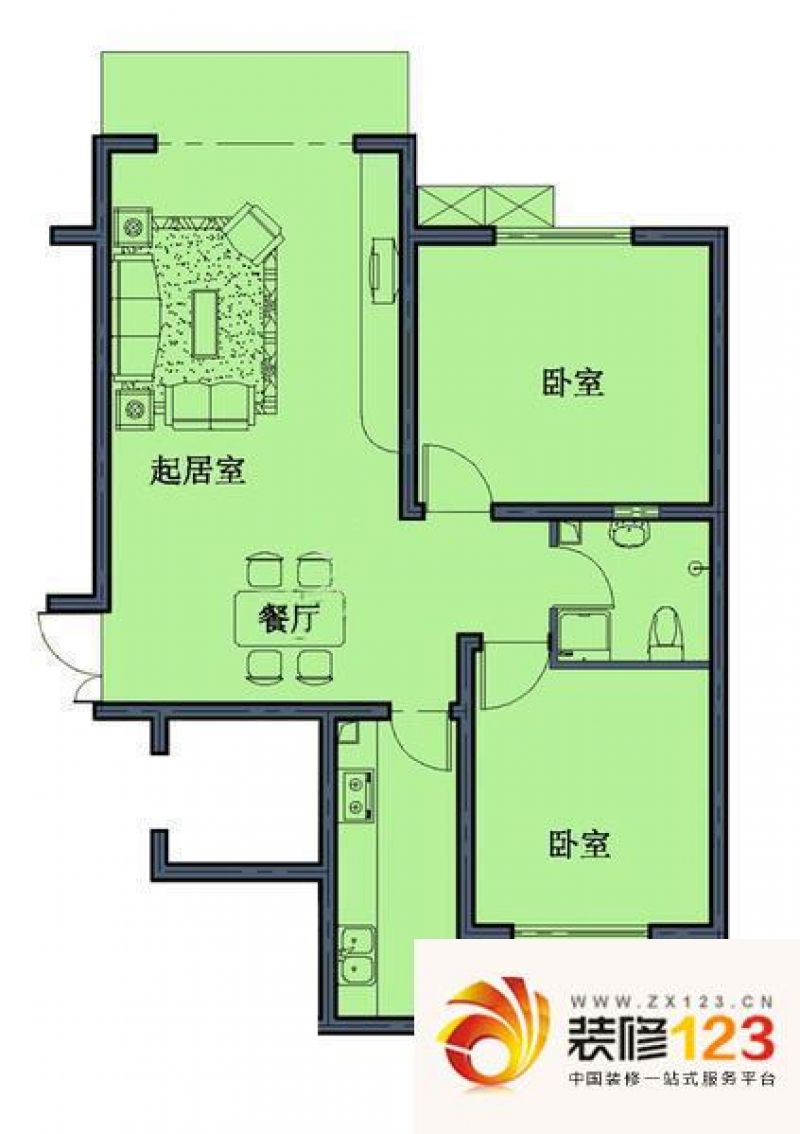 华泰忆江南D户型户型图 ...