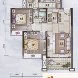 保利塞纳维拉A栋01/02户型户型图 ...