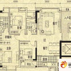 龙津华府户型图