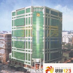 广州国际银行中心实景图