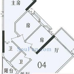 东浚荔景苑户型图