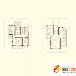 一渡新新小镇户型图