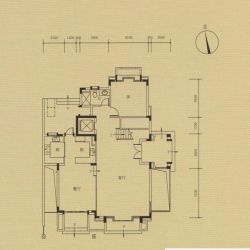 富力唐宁公馆户型图