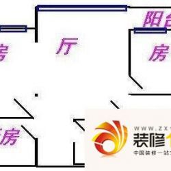 金道花园户型图2室1厅户型图 2室 ...