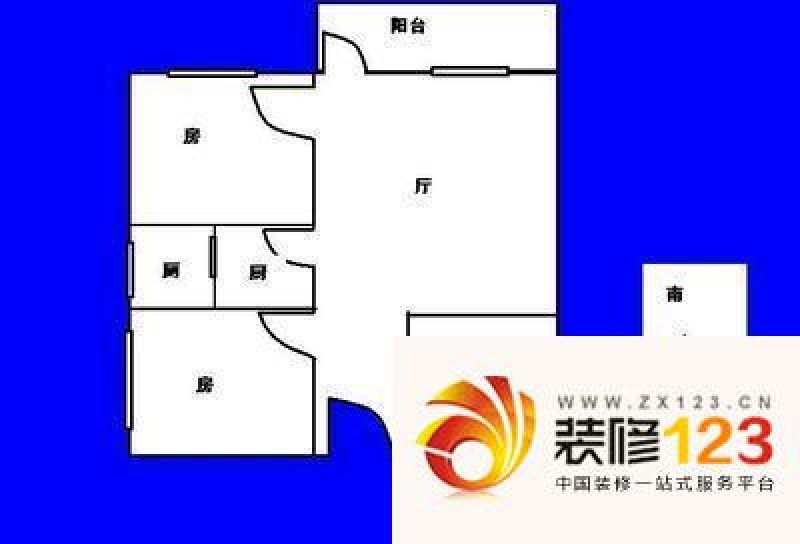 芳园居户型图3室1厅户型图 3室1 .