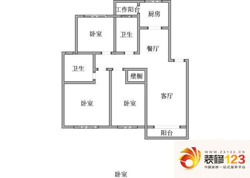 上海 金都花好悦园 户型图.