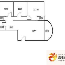 天鹅花苑户型图3室2厅户型图 3室 ...