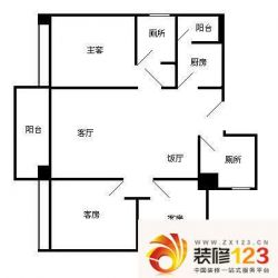 侨林苑户型图3室2厅户型图 3室2 ...