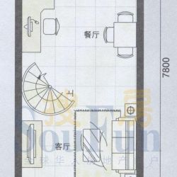 铂林国际公寓户型图