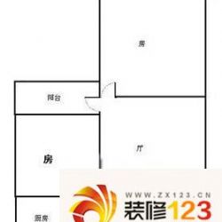 天鹅花苑户型图2室1厅户型图 2室 ...