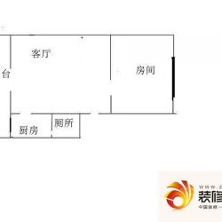 天鹅花苑户型图1室1厅户型图 1室 ...