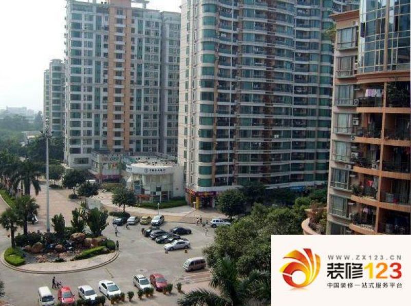 骏景花园外景图