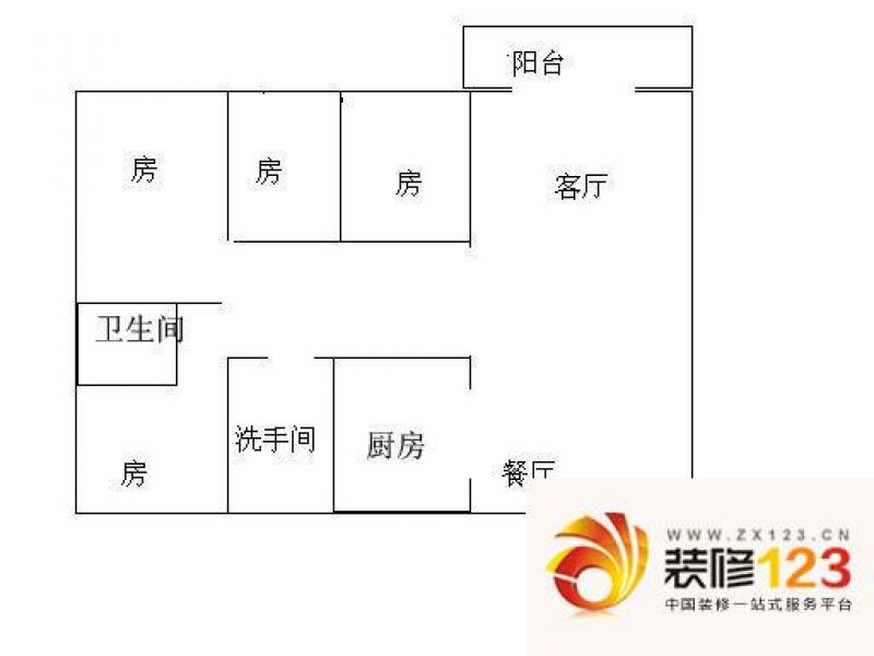 保利香槟花园户型图4室2厅户型图 ...