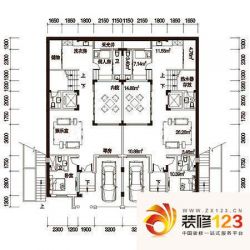 深圳凯旋湾花园凯旋湾花园g2a户型户型图.