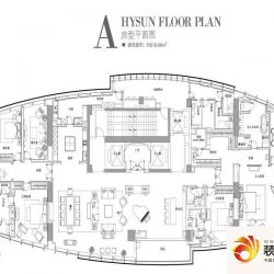 海珀日晖户型图A房型图 6室4厅2 ...