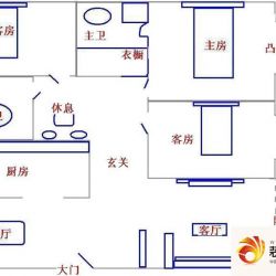 皇朝别墅户型图