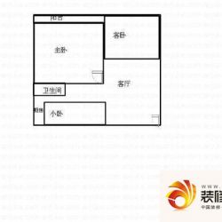 布心边防小区户型图户型 4室1厅1 ...